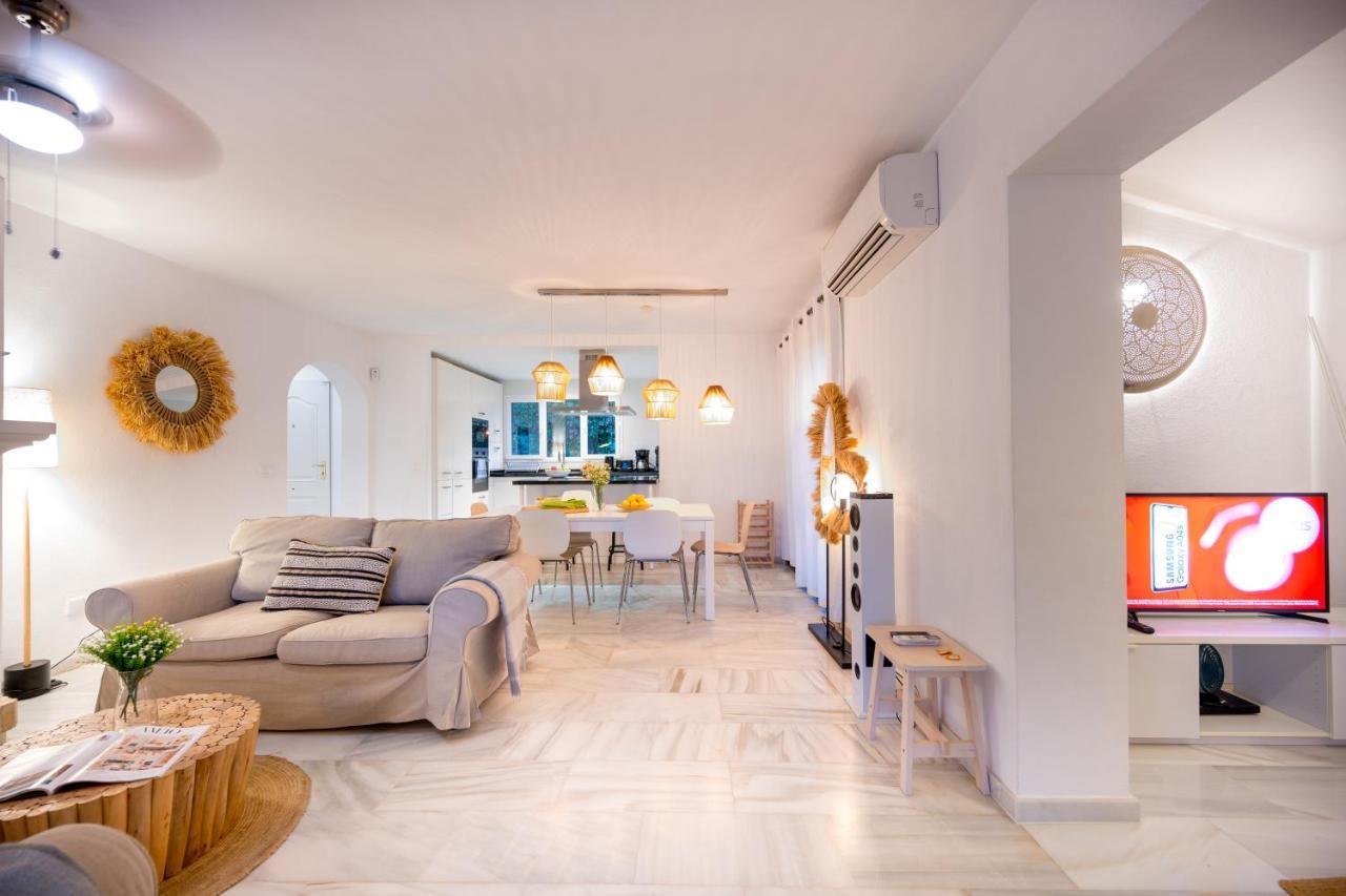 Typical Beach House Las Chapas Playa With Heated Pool Μαρμπέλλα Εξωτερικό φωτογραφία